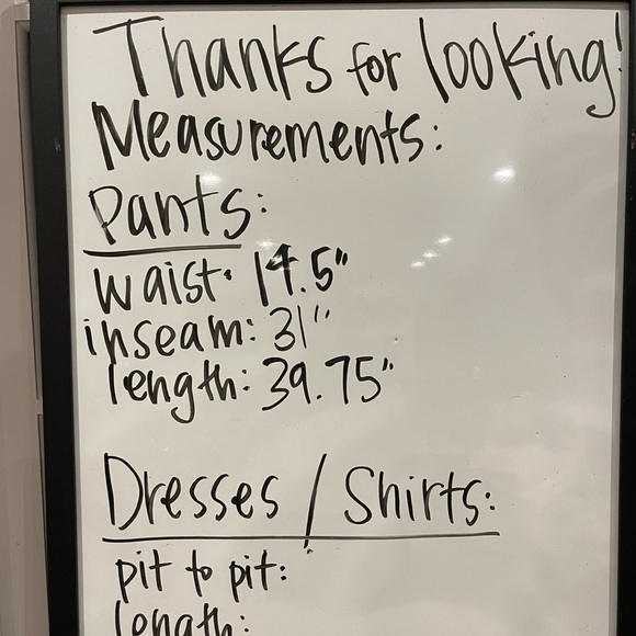 Blu Jeanious blue and white striped flare jeans pants size 25 GUC - Picture 6 of 10